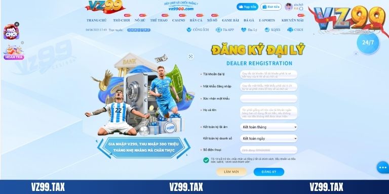 Đại Lý VZ99 – Giải Pháp Hợp Tác Việc Làm Với Hoa Hồng Hấp Dẫn 1 đại lý vz99