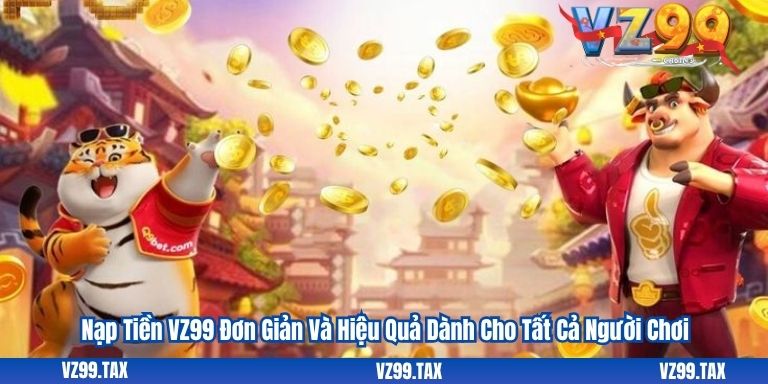 Nạp Tiền VZ99 1 Nạp Tiền VZ99 Đơn Giản Và Hiệu Quả Dành Cho Tất Cả Người Chơi